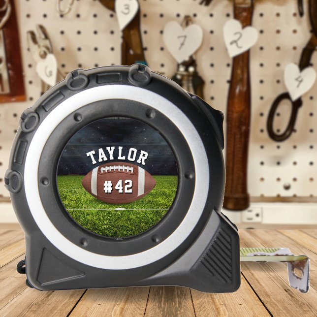 American Football Field Name Team Jersey Number 1 (American Football Field Name Team Jersey Number Tape Measure)