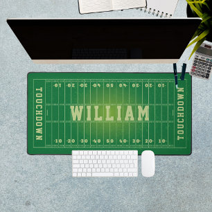 American Football Field Personalised Desk Mat