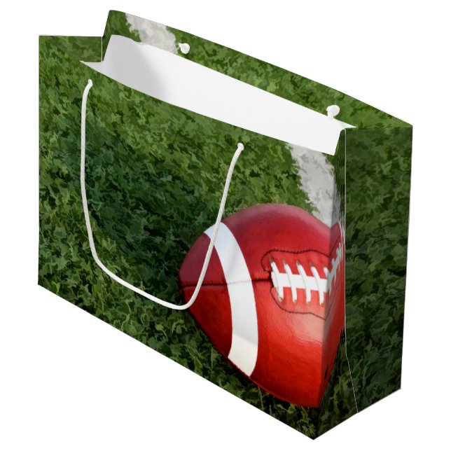 American Football Gift Bag Large (Front Angled)