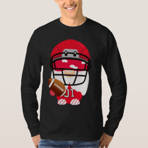 American Football Gnomes Men Long Sleeve T-Shirt