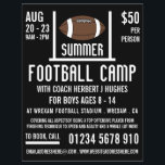 American Football & Goal Football Camp Advertising Flyer<br><div class="desc">American Football & Goal,  Football Camp Advertising Flyers By The Business Card Store.</div>