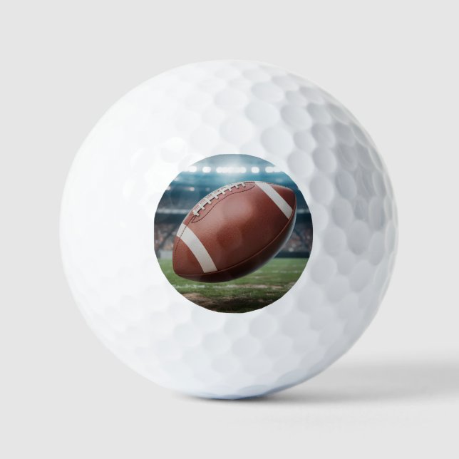 American Football Golf Balls (Front)