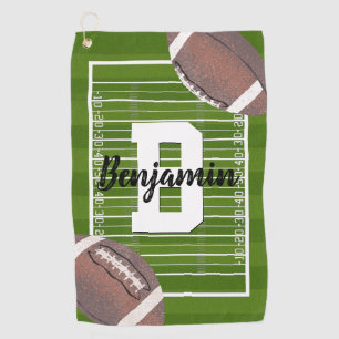 American Football Golf Towel