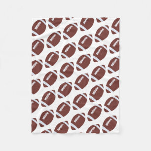 American Football Gridiron Ball Fleece Blanket