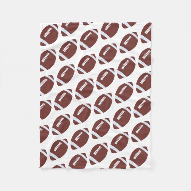 American Football Gridiron Ball  Fleece Blanket (Front)