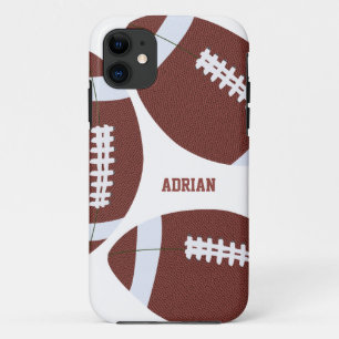 American Football Gridiron Ball Personalised iPhone 11 Case