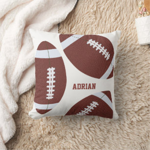 American Football Gridiron Ball Personalised Cushion
