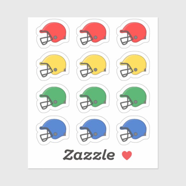 American Football Helmet Sports Game Reminder Bujo (Sheet)
