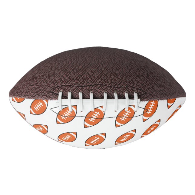 American football illustration pattern (Front)