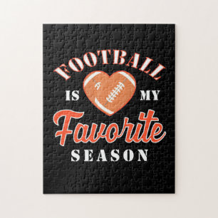 American Football Is My Favorite Season Jigsaw Puzzle