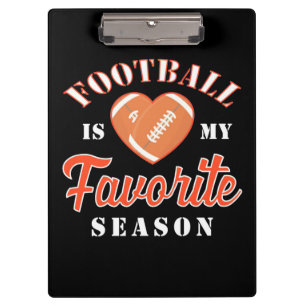 American Football Is My Favourite Season Clipboard