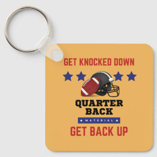American Football Key Ring