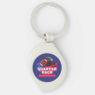 American Football Key Ring