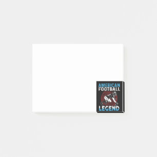 American Football Legend Post-it Notes