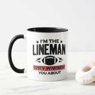 American Football Lineman They Warned You About Mug