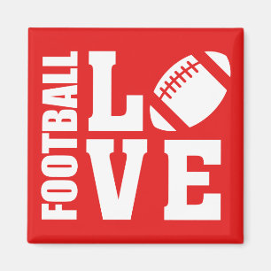 American Football Love Magnet