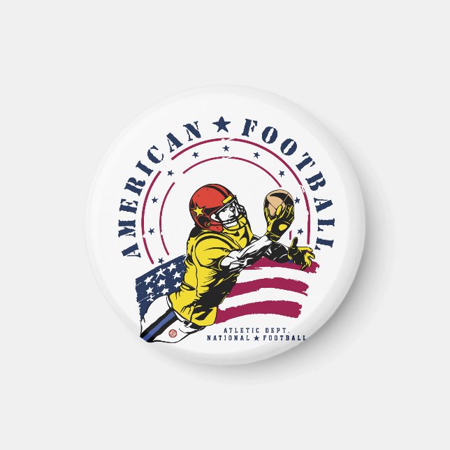 AMERICAN FOOTBALL MAGNET (Front)