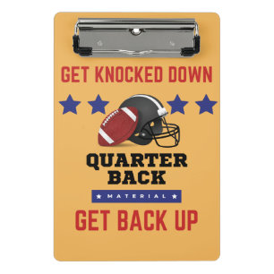 American Football Mini Clipboard