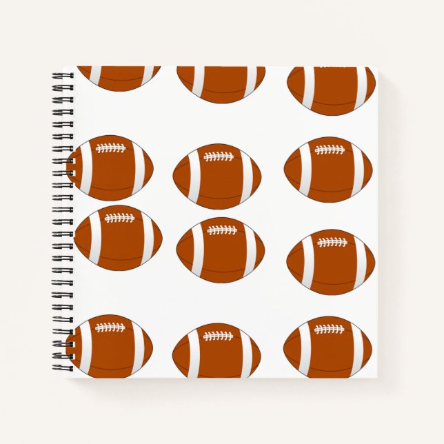 american football notebook (Front)