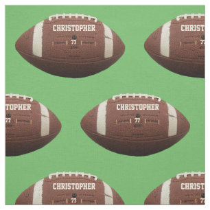 American Football Or Rugby Ball Fabric
