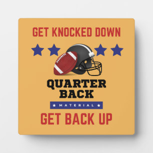 American Football  Plaque