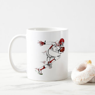 American Football Player Coffee Mug