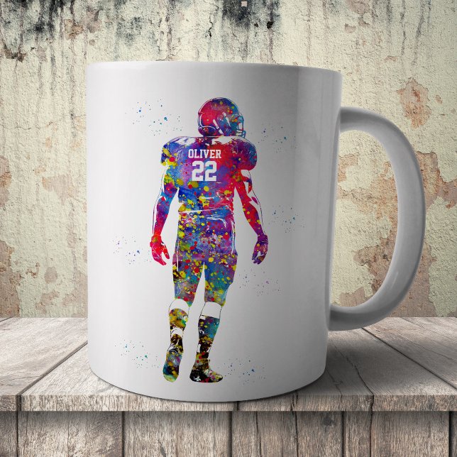 American Football Player Coffee Mug (Creator Uploaded)