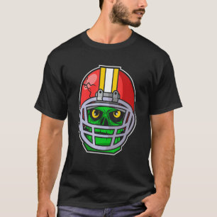 American Football Player For Zombie Apocalypse Fan T-Shirt