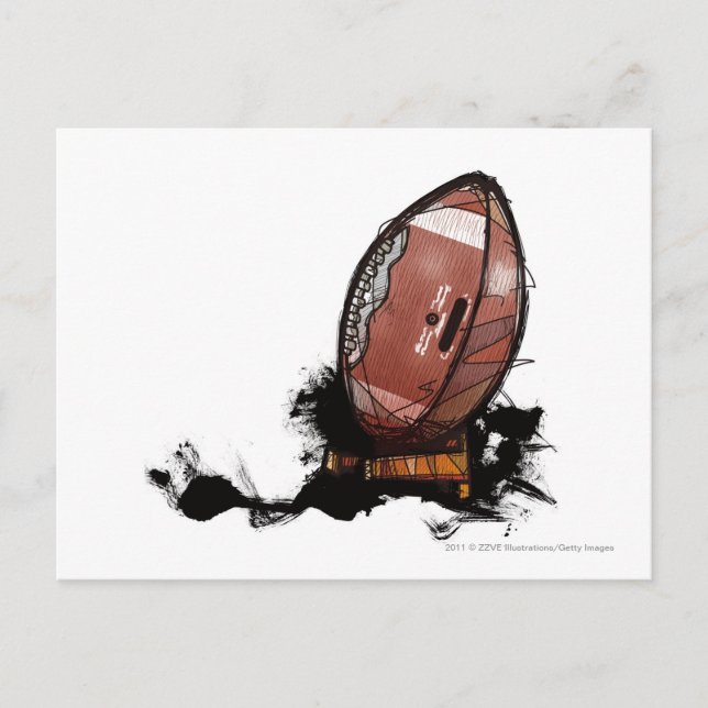 American football postcard (Front)