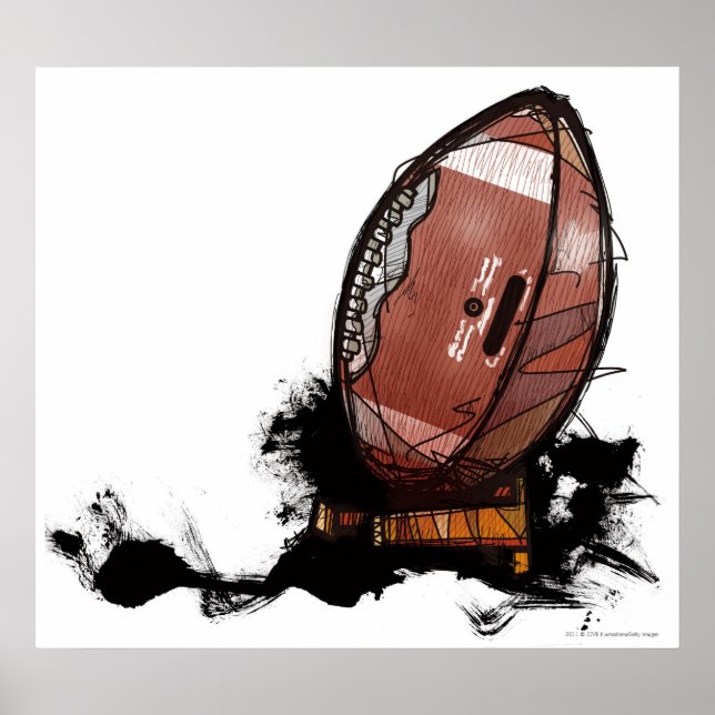 American football poster (Front)