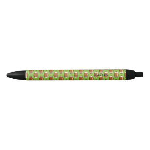 American Football Rugby Ball Black Ink Pen
