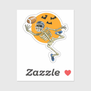 American Football Skeleton Halloween Men Boys Foot