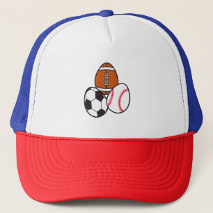 American Football Soccer Sports Baseball Easter Trucker Hat