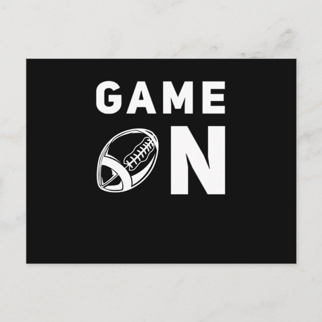 American Football Sport Hobby Athlete Muscles Postcard (Front)