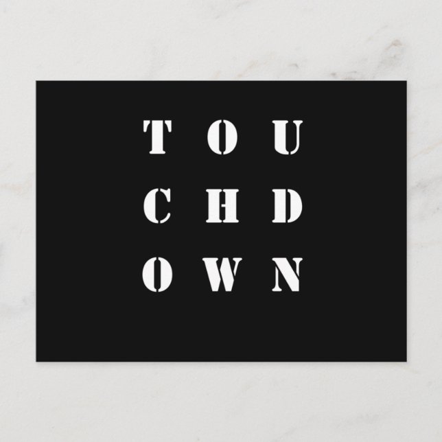 American Football Sport Hobby Athlete Muscles Postcard (Front)