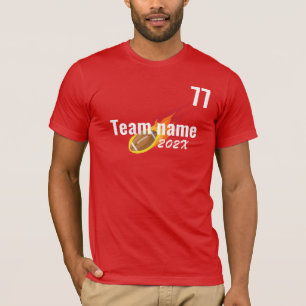 American football Sport Team Field day Cheer Squad T-Shirt