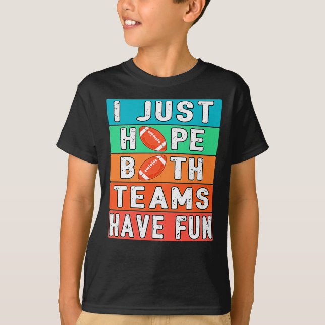 American Football Sport Touchdown game T-Shirt (Front)
