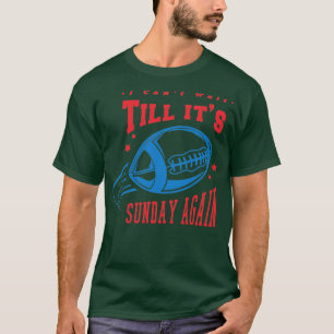 American Football Sunday Football Player T-Shirt