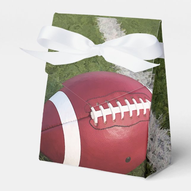 American Football tent Favour Box (Front Side)