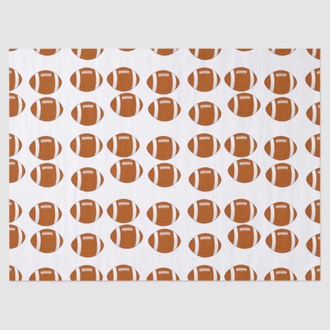 american football tissue paper (Front)