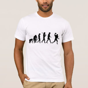 American football training shirts football players