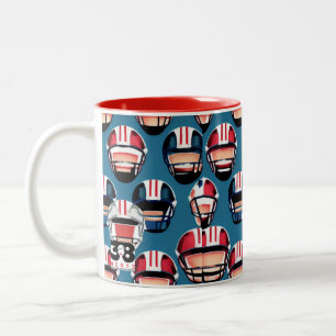 American Football Two-Tone Coffee Mug