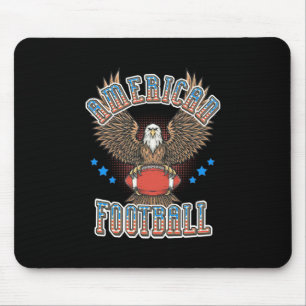American Football USA Flag Mouse Mat