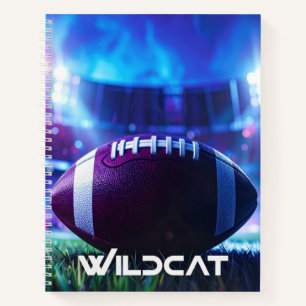 AMERICAN FOOTBALL - WILDCAT NOTEBOOK