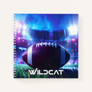 AMERICAN FOOTBALL - WILDCAT NOTEBOOK