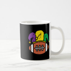 American Footbyll Rug Mardi Gras Carnival Celebrat Coffee Mug