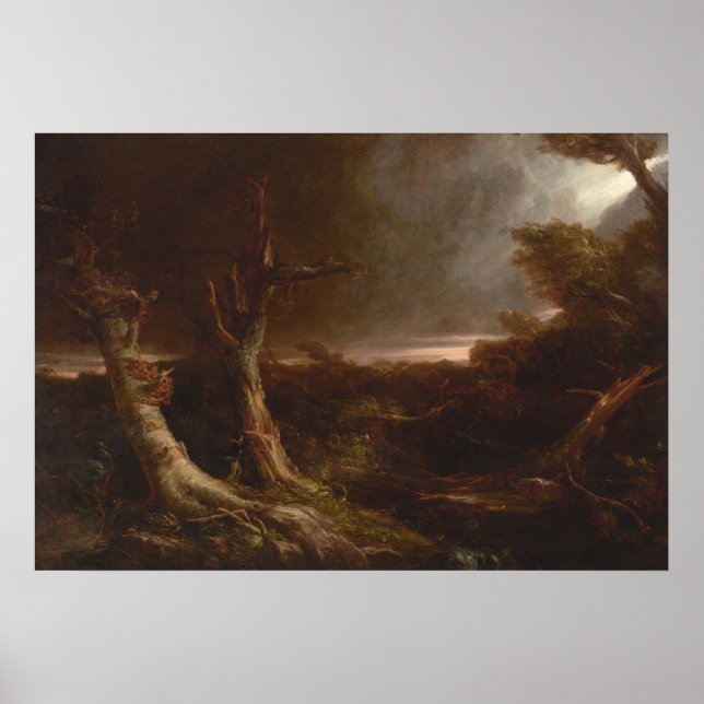 American Forest - Thomas Cole Fine Art Poster (Front)