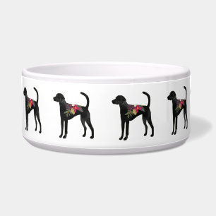 American Foxhound Boho Dog Breed Silhouette