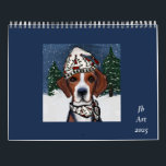 American Foxhound  Calendar<br><div class="desc">Beautiful American Foxhound Art Products!</div>