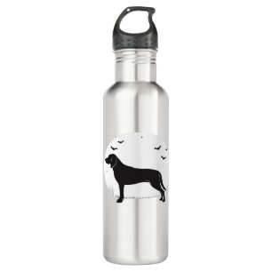 American Foxhound Dog – Halloween Moon Silhouette 710 Ml Water Bottle